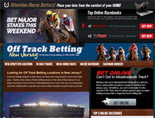 Tablet Screenshot of offtrackbettingnewjersey.com